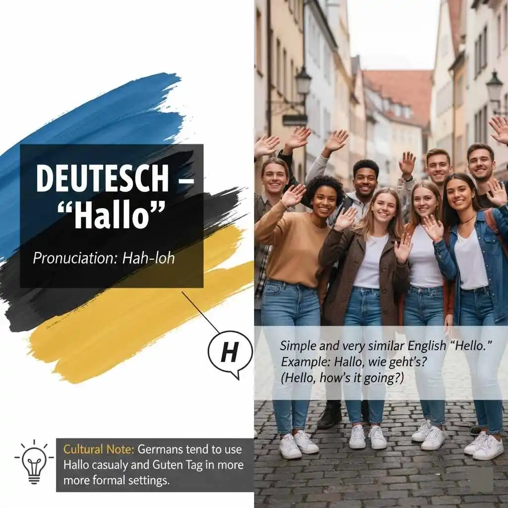 Say Hello in One Word 