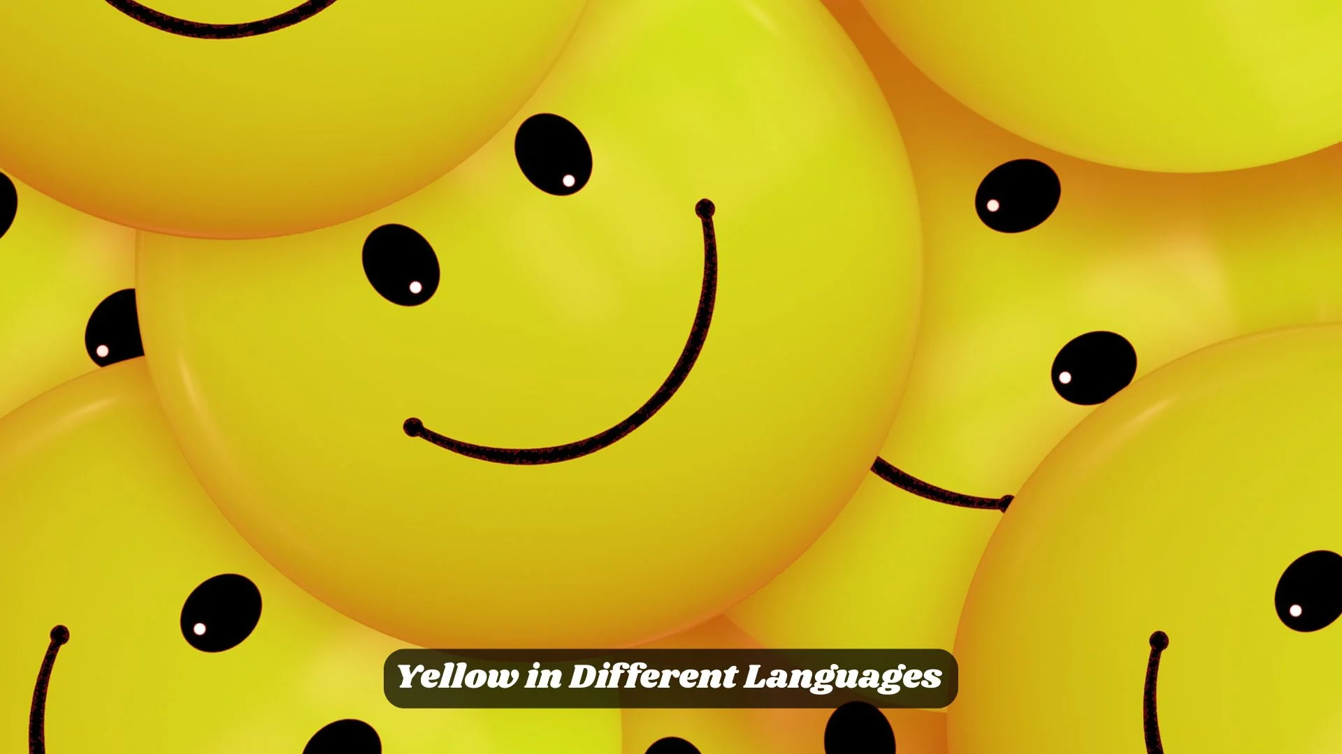 Yellow in Different Languages 