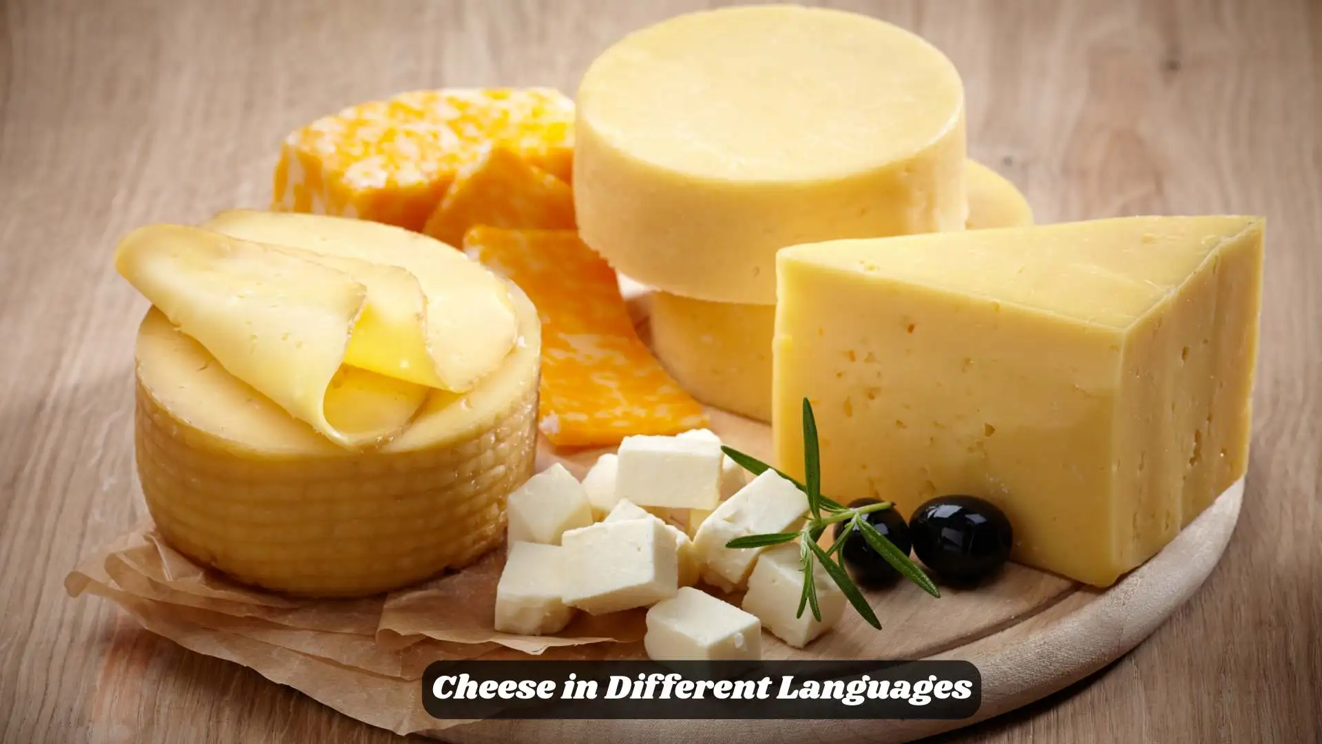 Cheese in Different Languages