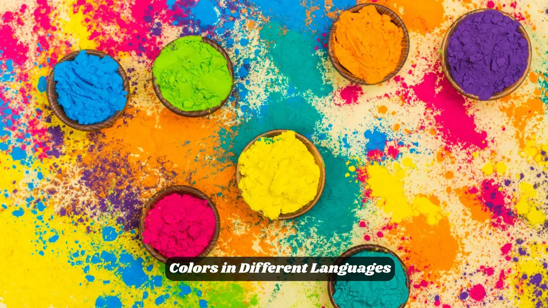 Colors in Different Languages