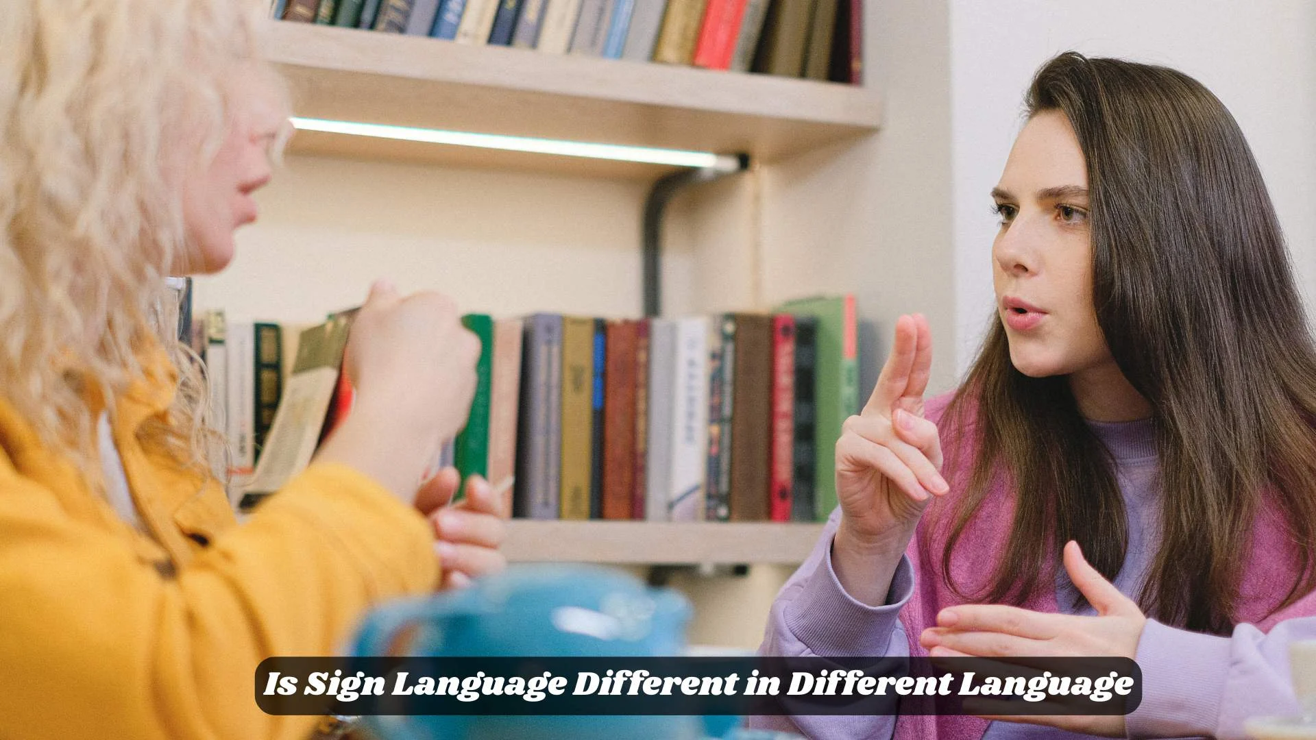 Is Sign Language Different in Different Language