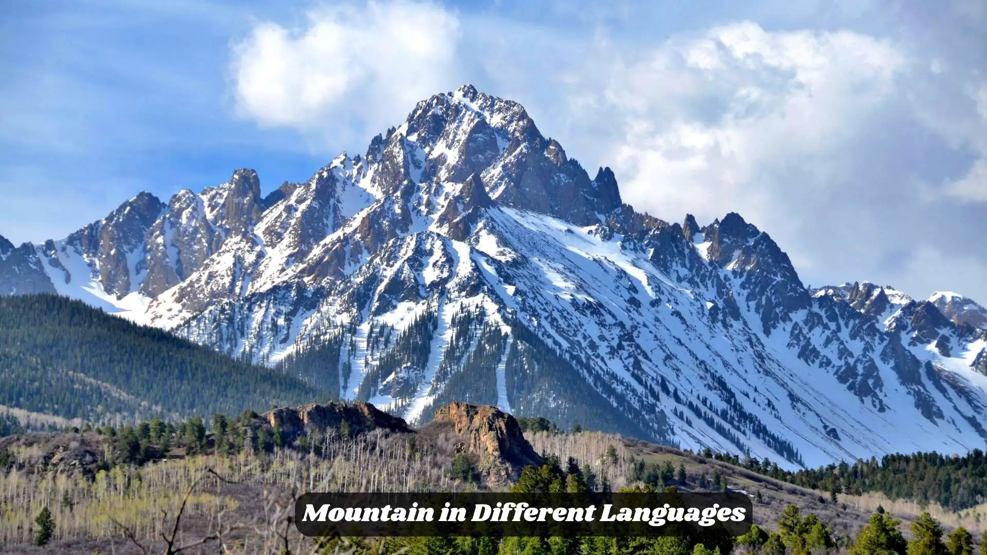 Mountain in Different Languages