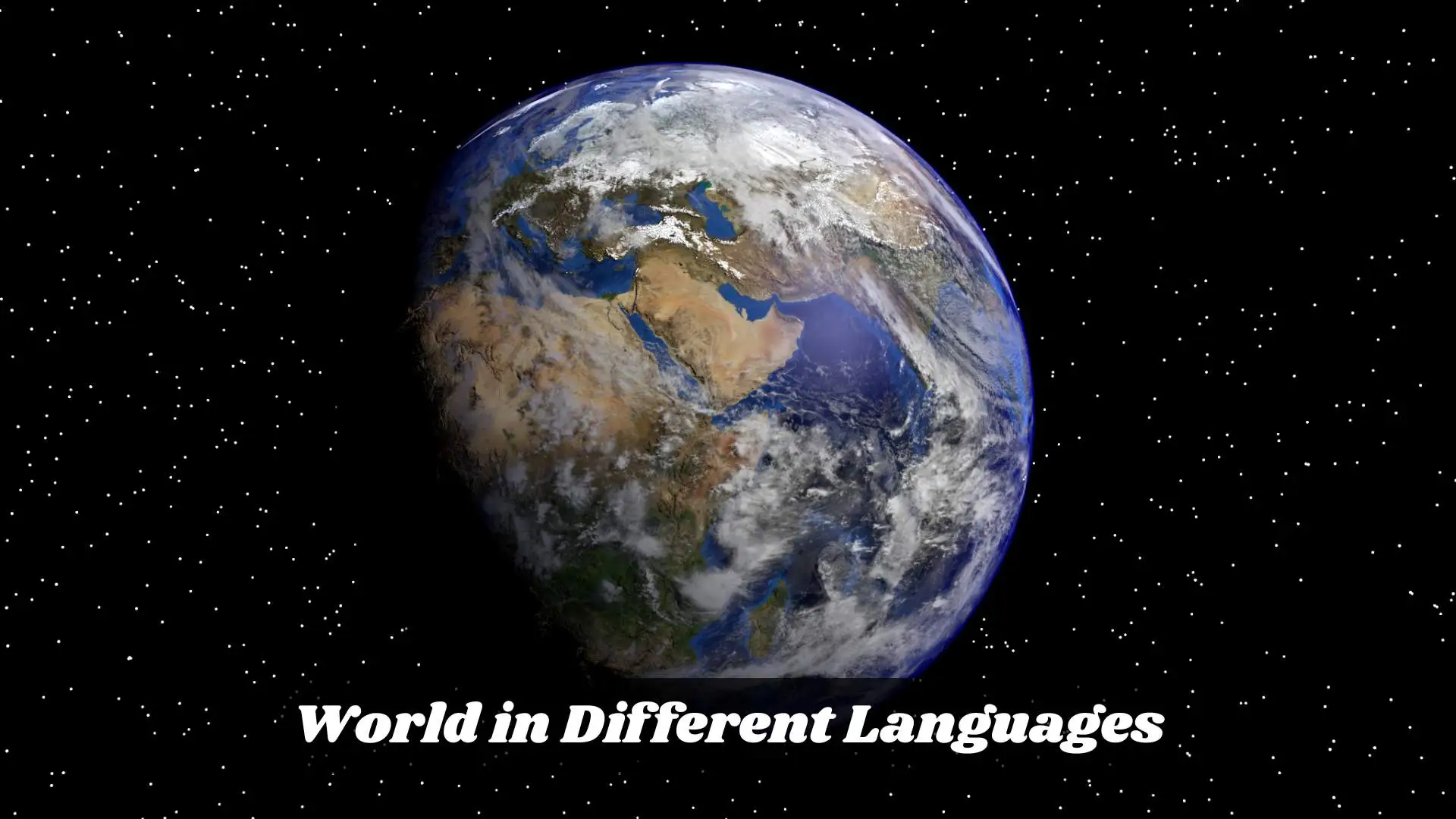 World in Different Languages