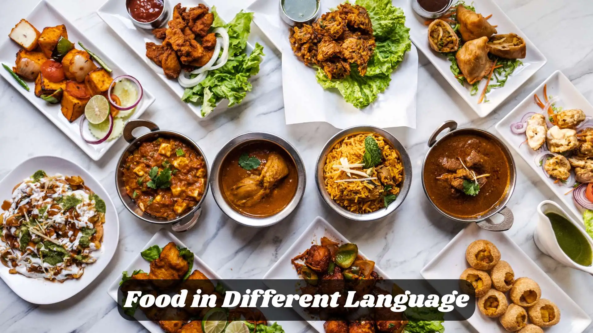 🍽️ Food in Different Languages | A Tasty Word from Around the World