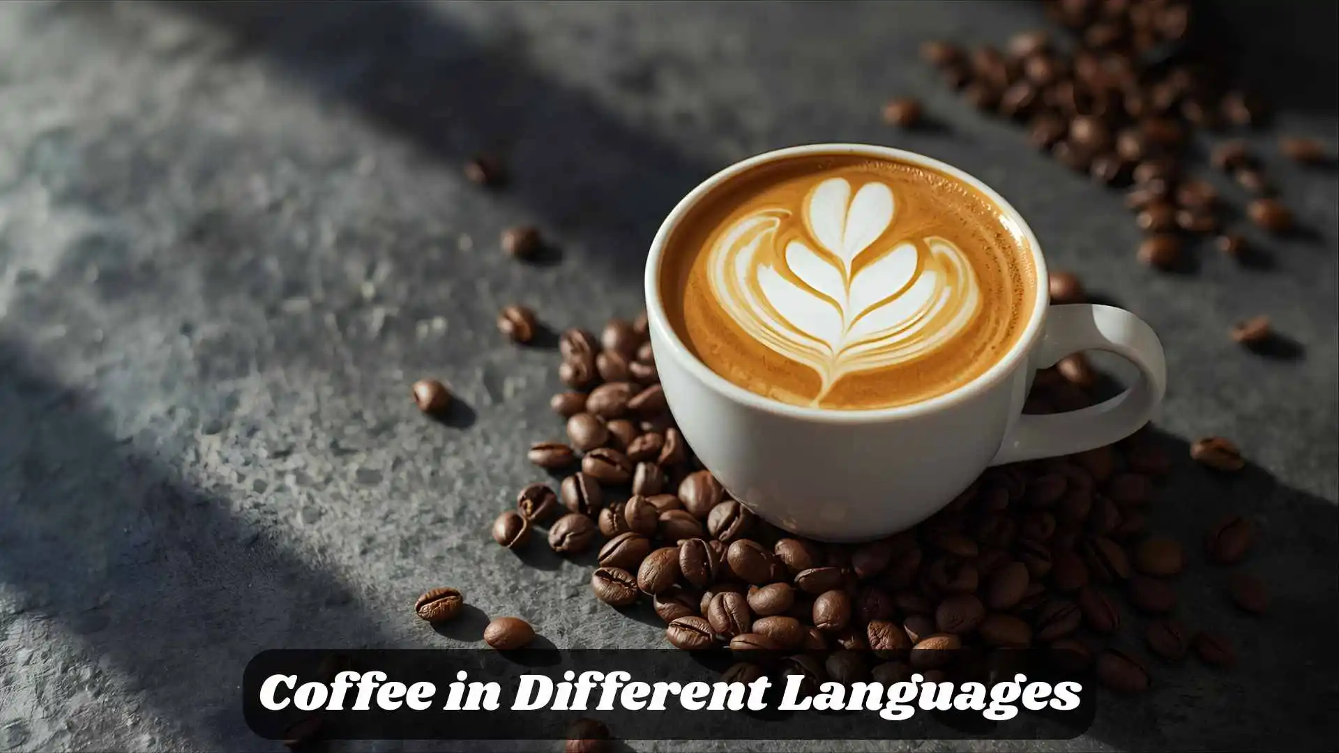 ☕ Coffee in Different Languages | A Global Love for the Same Aroma