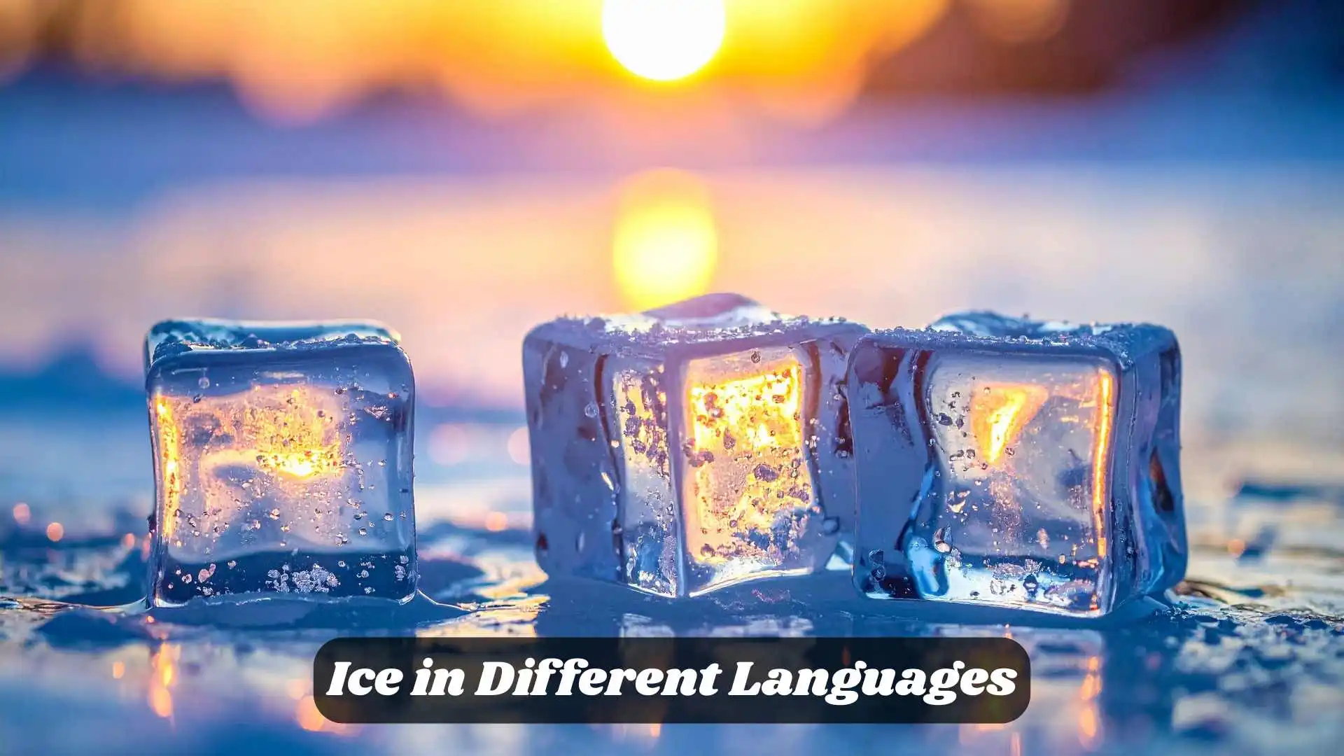 Ice in Different Languages
