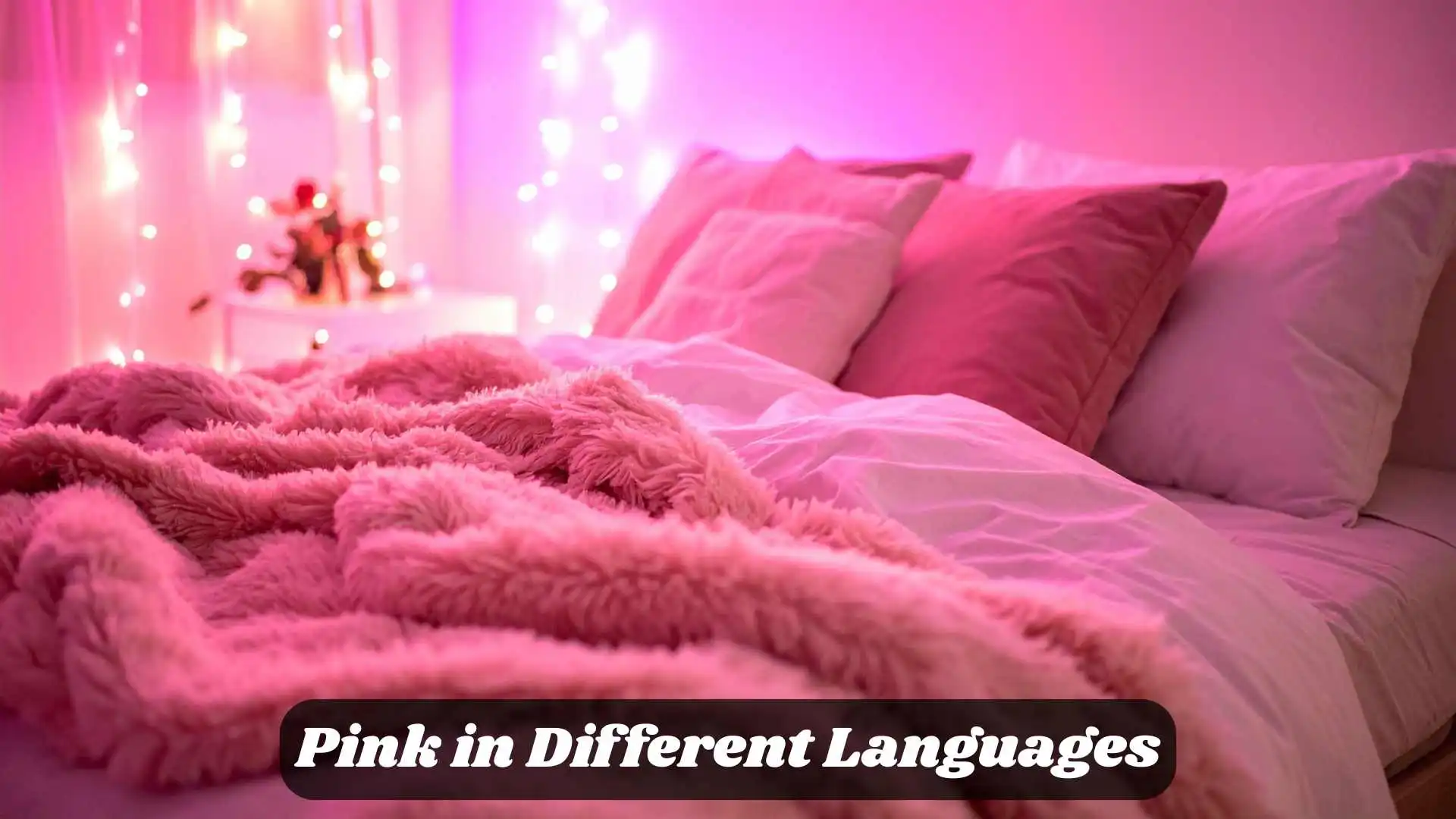 💗 Pink in Different Languages | A Global Splash of Soft Color
