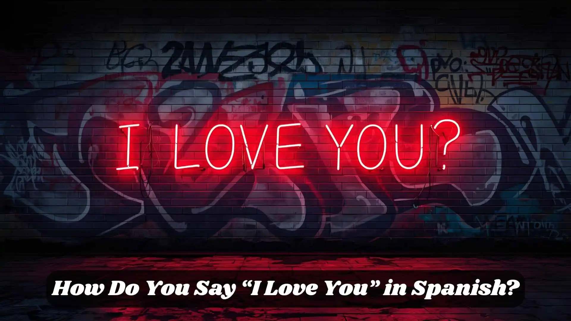 How Do You Say “I Love You” in Spanish?