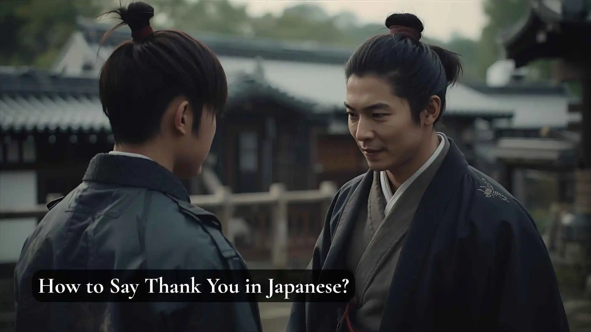 How to Say Thank You in Japanese