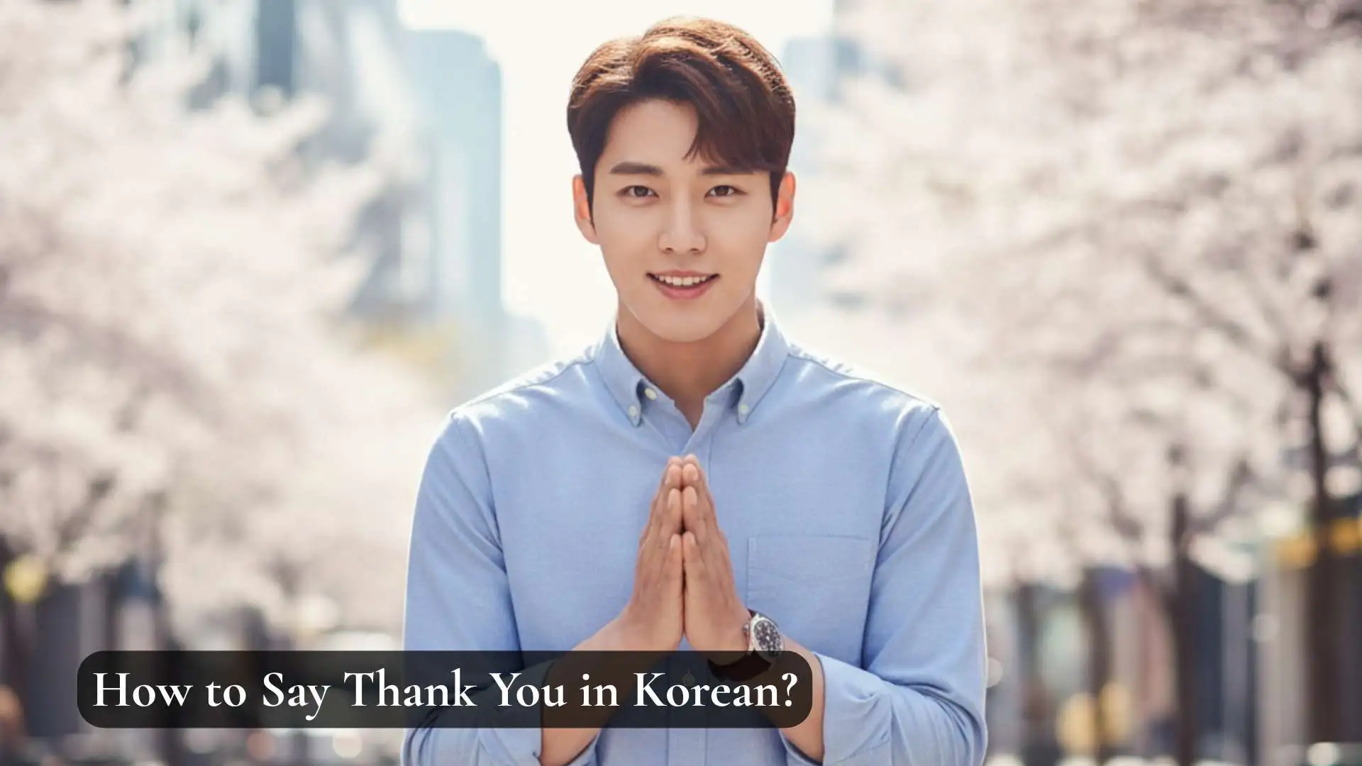 How to Say Thank You in Korean
