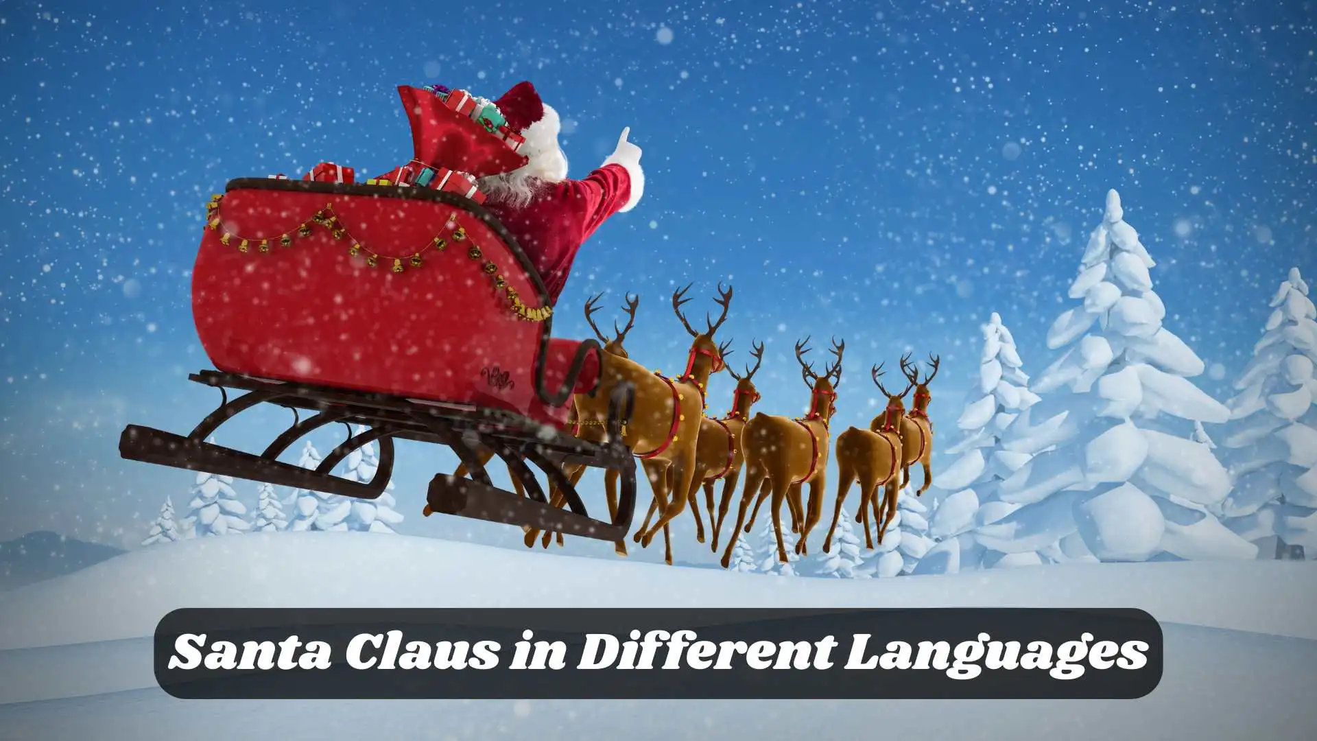 Santa Claus in Different Languages