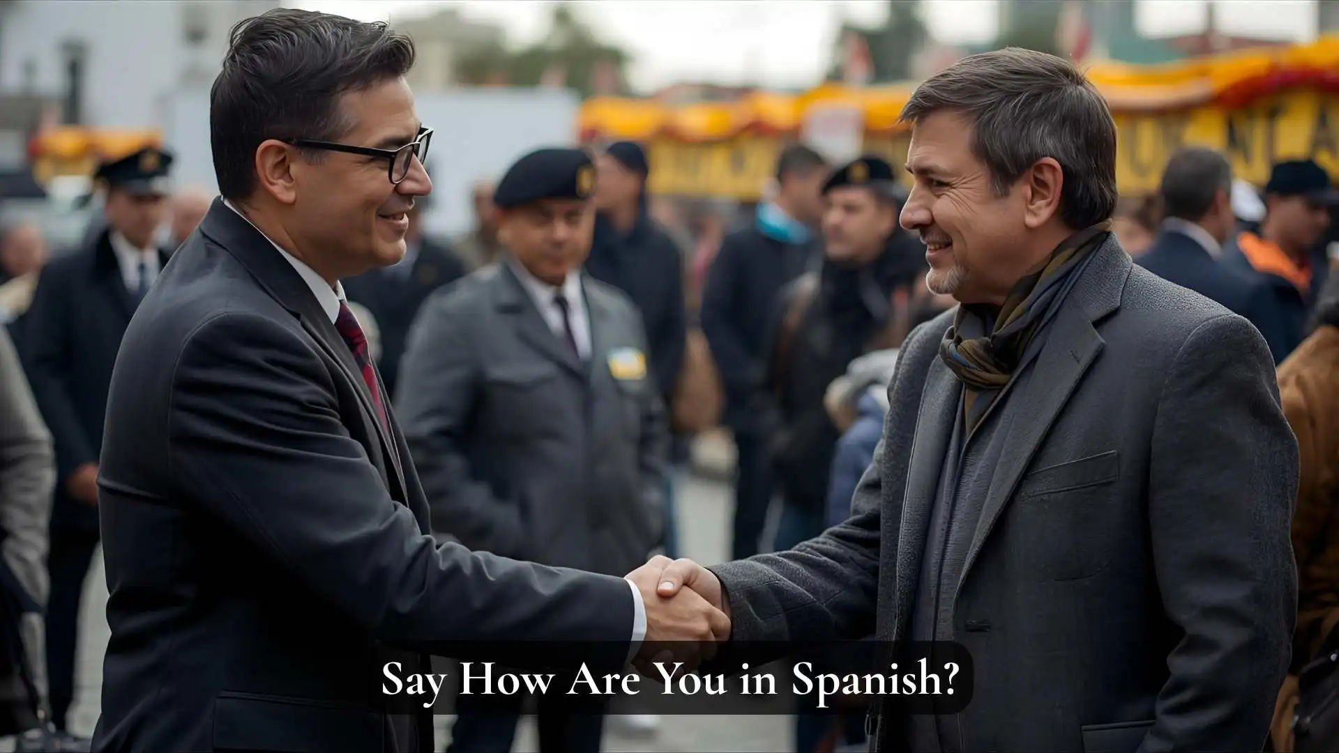 Say How Are You in Spanish