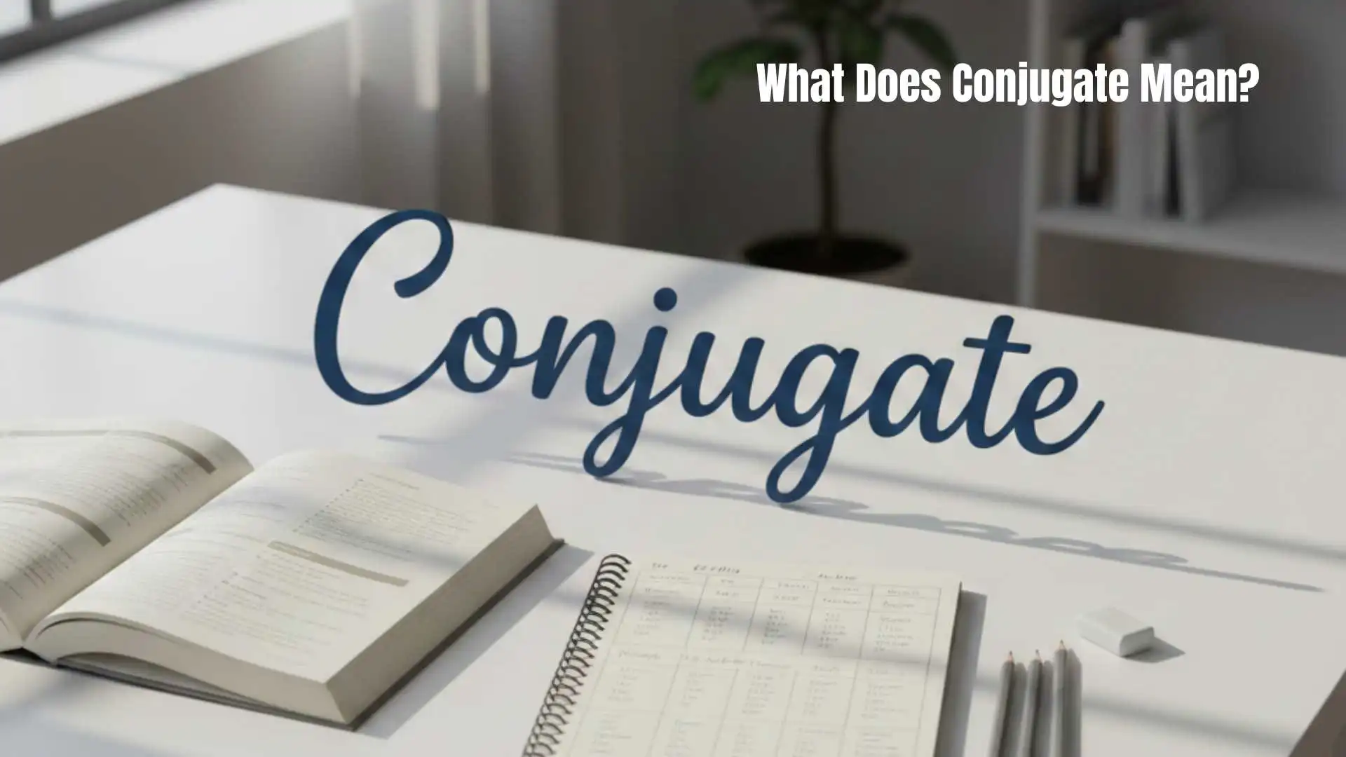 What Does Conjugate Mean | A Straightforward Meaning and Guide for 2026