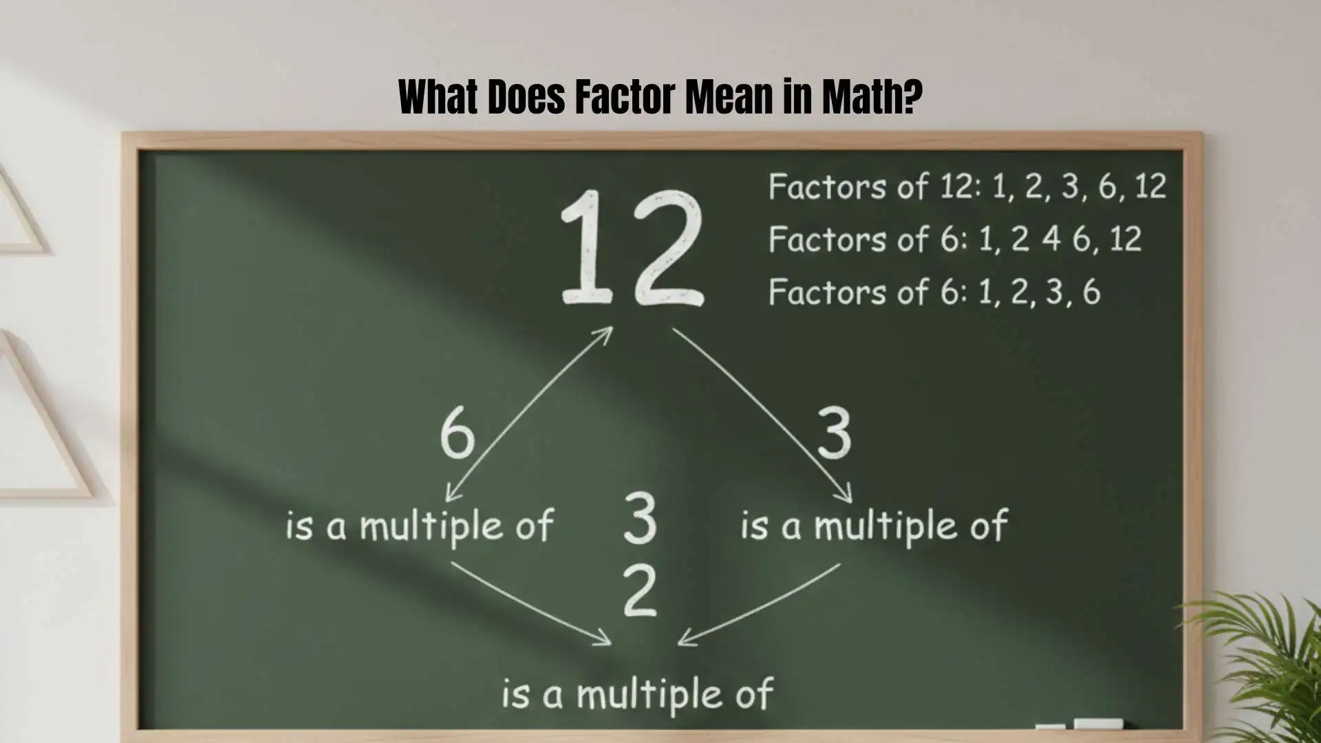What Does Factor Mean in Math | Understanding the Term with Easy Examples for 2026
