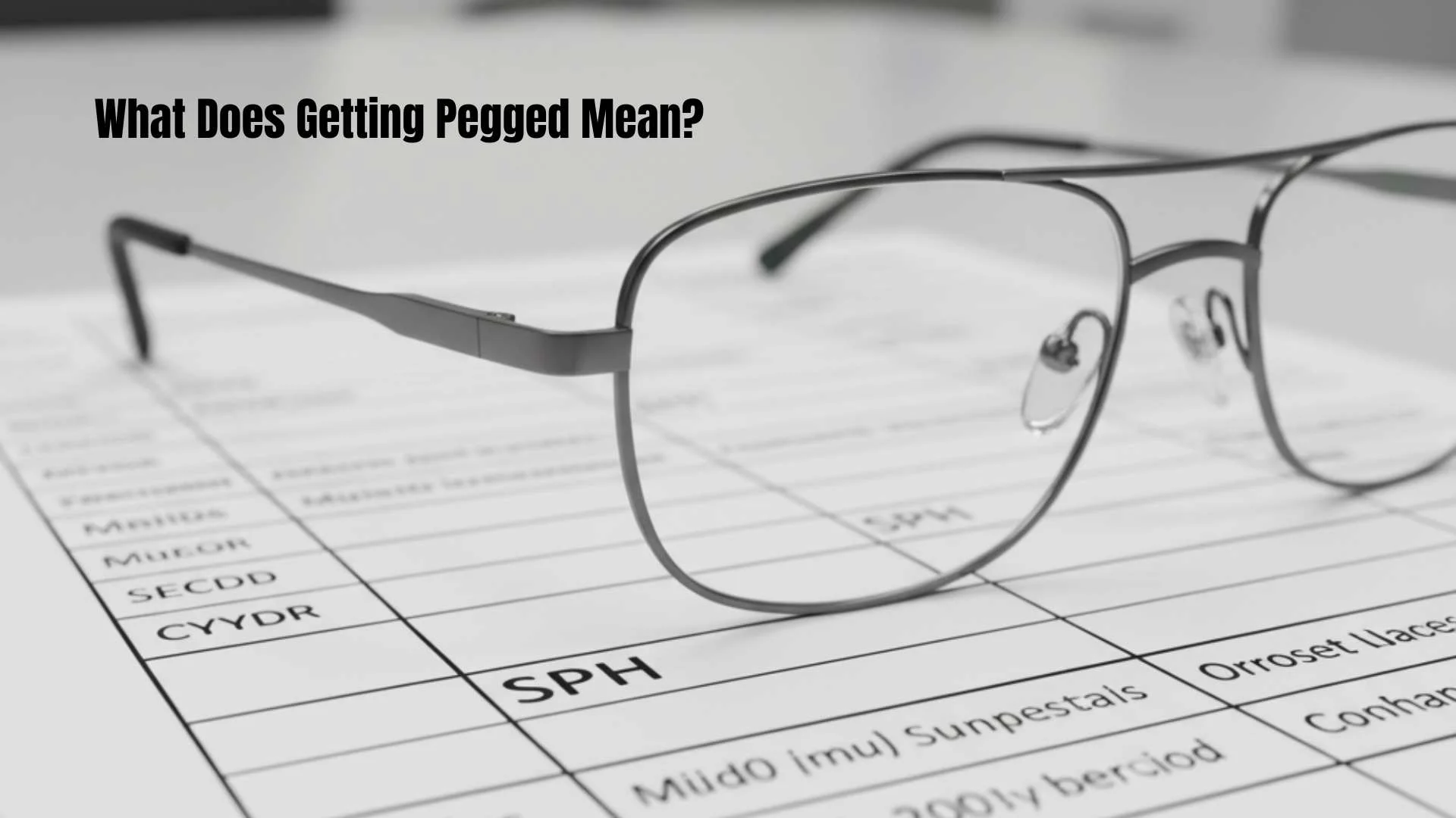 What Does SPH Mean for Glasses | Understanding Your Eye Prescription Easily in 2026