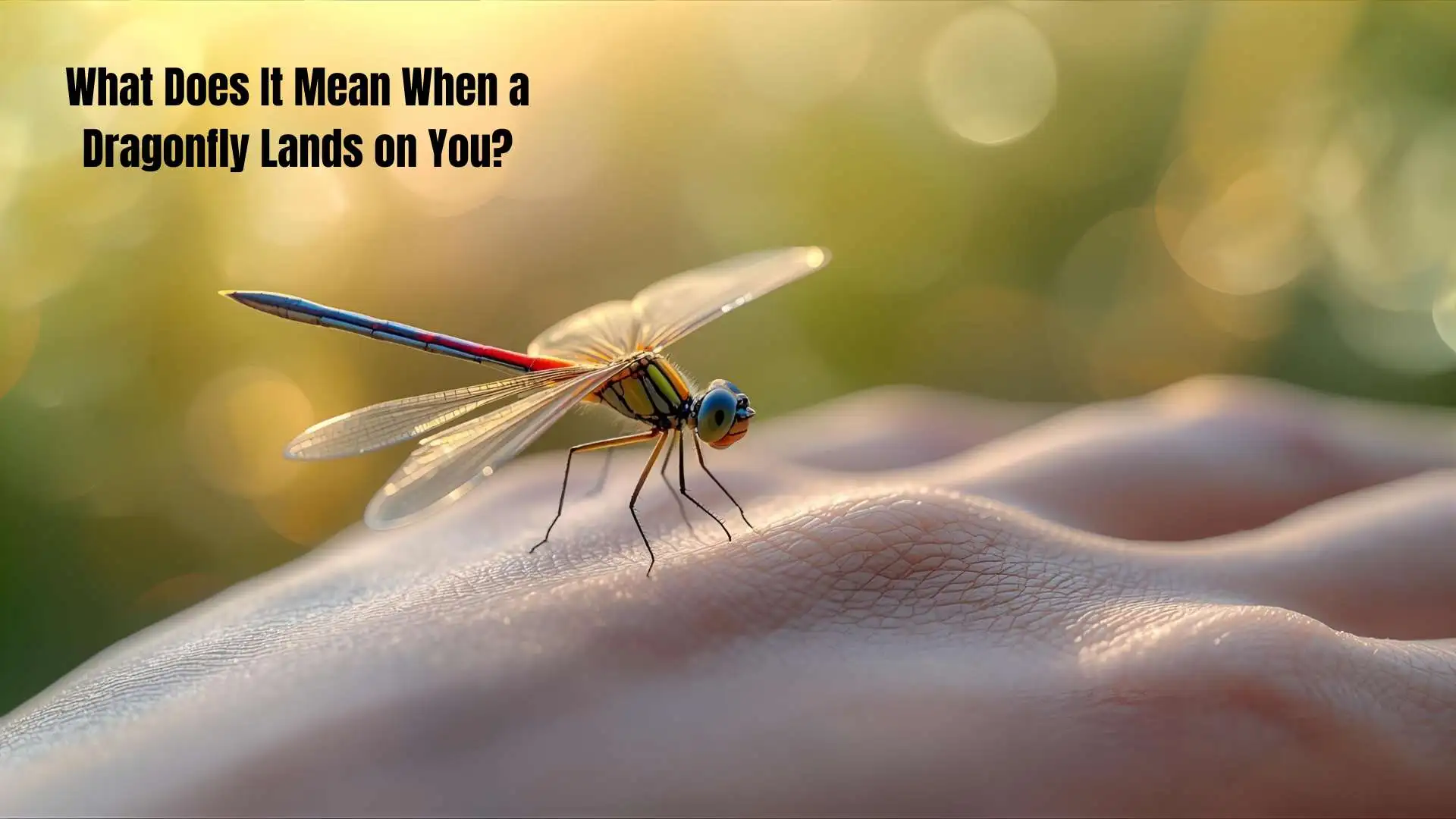 What Does It Mean When a Dragonfly Lands on You | Surprising Spiritual Messages Revealed in 2026