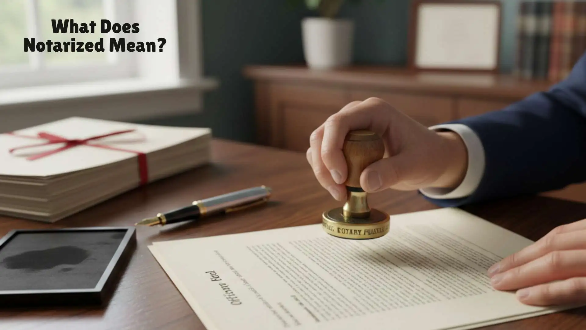 What Does Notarized Mean | How It Protects You from Fraud in 2026